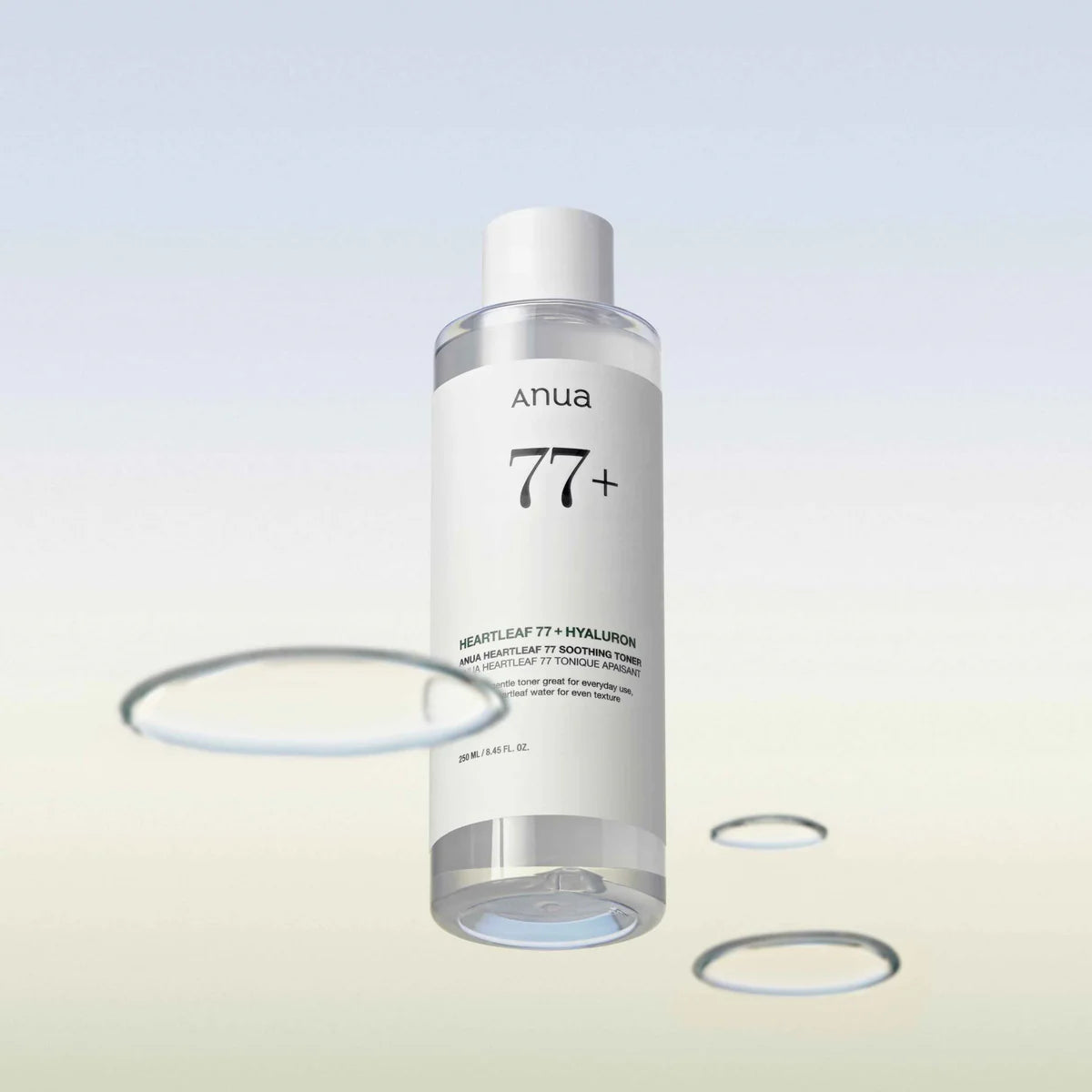Anua Heartleaf 77% nomierinošs un mitrinošs toneris