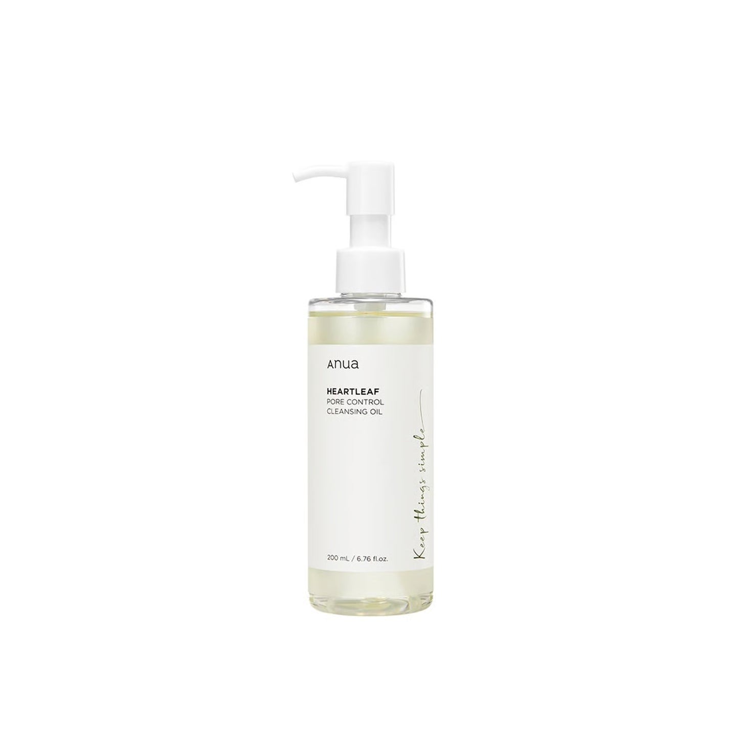 Anua Heartleaf Pore Control Cleansing Oil hidrofīlā eļļa sejas attīrīšanai