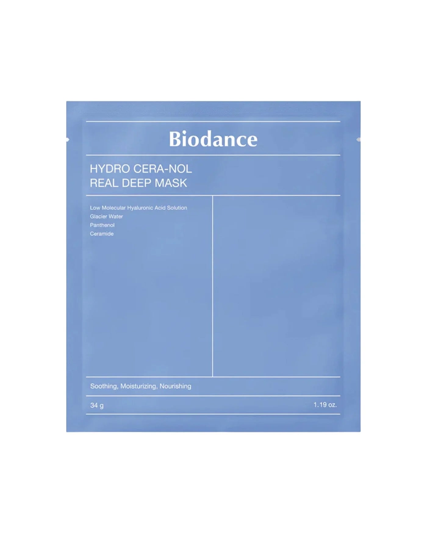 Biodance Hydro Cera-nol Real Deep Moisturizing Face Mask
