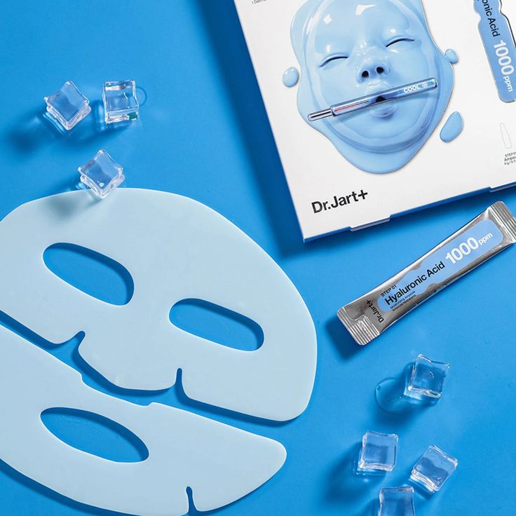 Dr.Jart+ Cryo Rubber with Hyaluronic Acid 2-Step Intensive Hydrating Face Mask