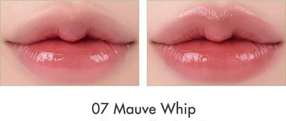 Romand Glasting Melting Balm - mitrinošs lūpu balzams ar krēmīgu tekstūru un glancētu spīdumu. Vēss, maigs ogu tonis ar rozā un violetu apakštoni.