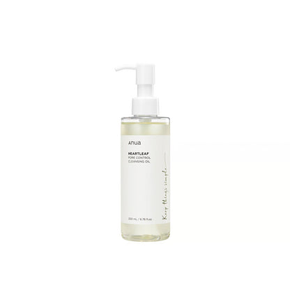 Anua Heartleaf Pore Control Cleansing Oil hidrofīlā eļļa sejas attīrīšanai