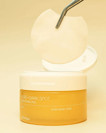 Celimax Pore+Dark Spot izgaismojošas plāksnītes sejai