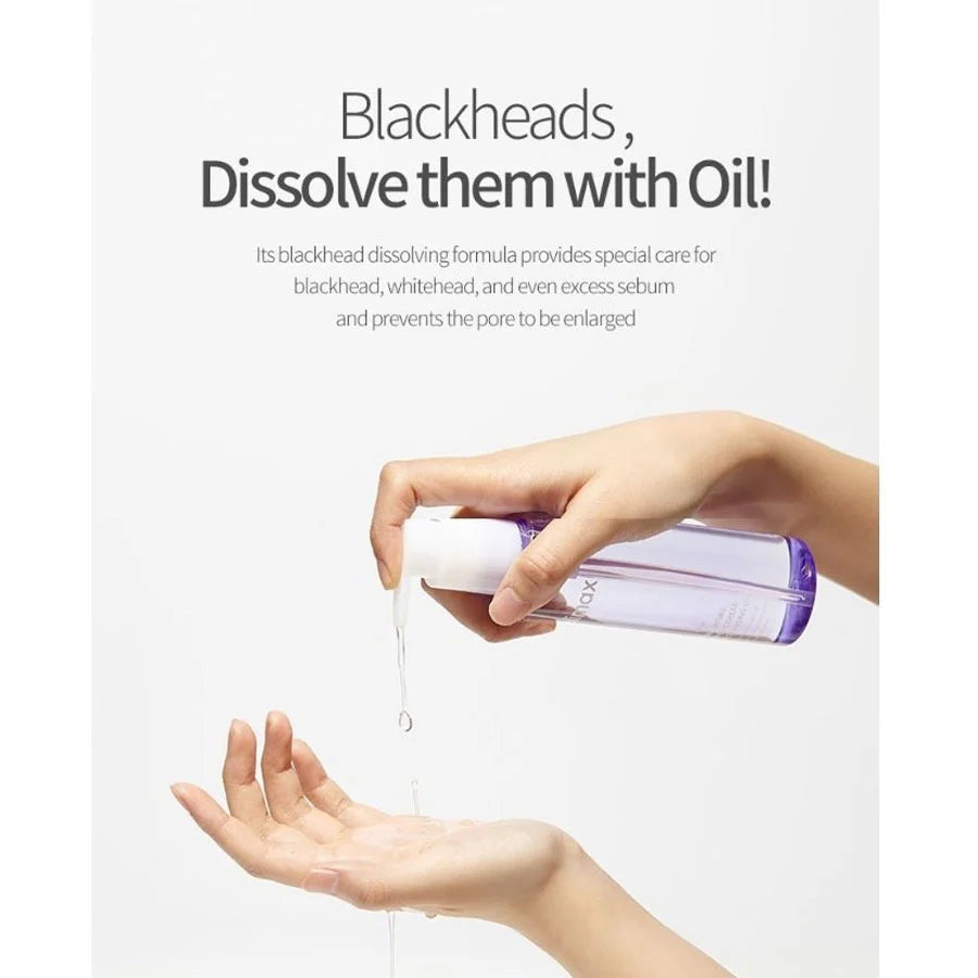 Celimax Derma Nature Fresh Blackhead Cleansing Oil - sejas attīrošā eļļa dziļai poru attīrīšanai un melno punktu (komedonu) samazināšanai.