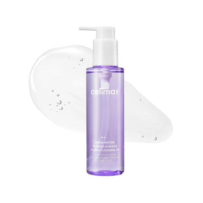 Celimax Derma Nature Fresh Blackhead Cleansing Oil - sejas attīrošā eļļa dziļai poru attīrīšanai un melno punktu (komedonu) samazināšanai.