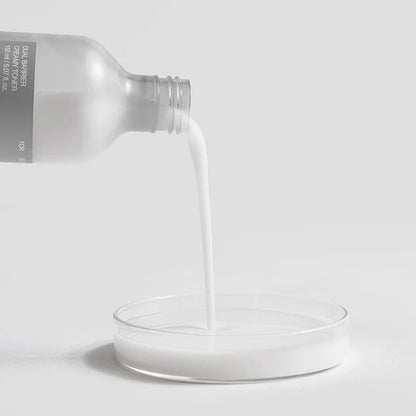 Celimax Dual Barrier Creamy Toner - sejas toniks ar ādas barjeru stiprinošiem ekstraktiem mitrināšanai un kairinājuma mazināšanai.