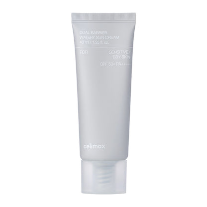 Celimax Dual Barrier Watery Sun Cream SPF50+ PA++++ | mitrinošs saules aizsargkrēms ar divkāršu aizsardzību