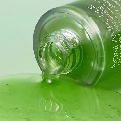 Celimax The Real Noni Ampoule - sejas ampula ar noni ekstraktu ādas intensīvai mitrināšanai, toņa uzlabošanai un veselīgai, mirdzošai ādai.