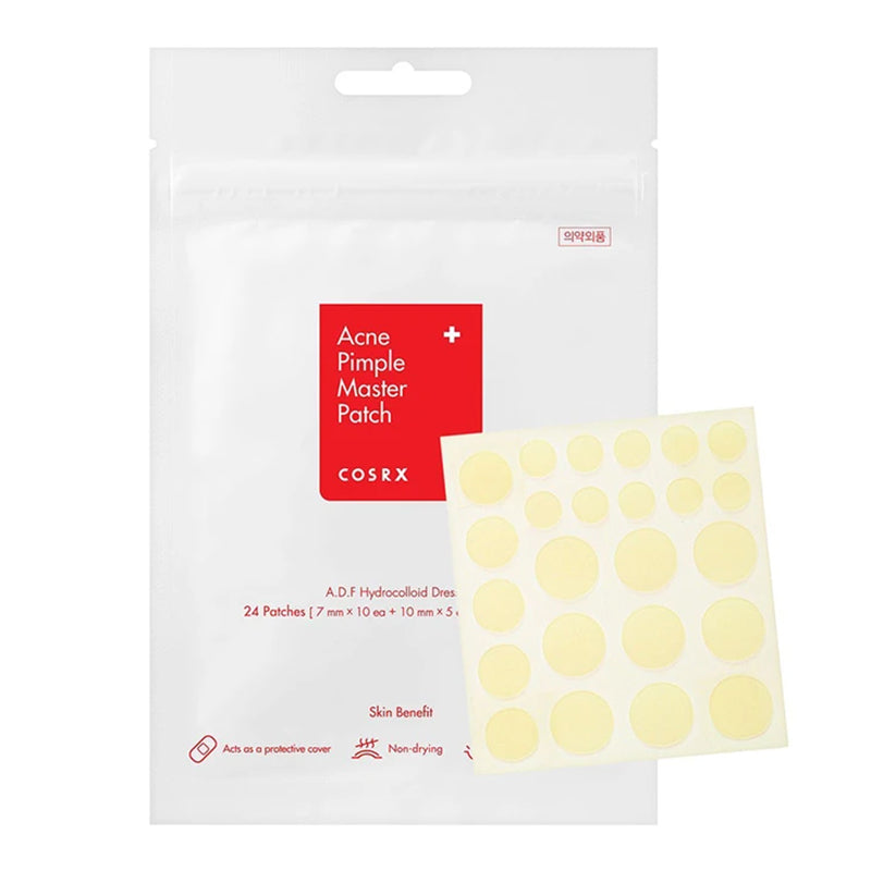 COSRX Acne Pimple Master Patch - acu patči ar hidrokolloīdu pūtīšu un iekaisumu mazināšanai.
