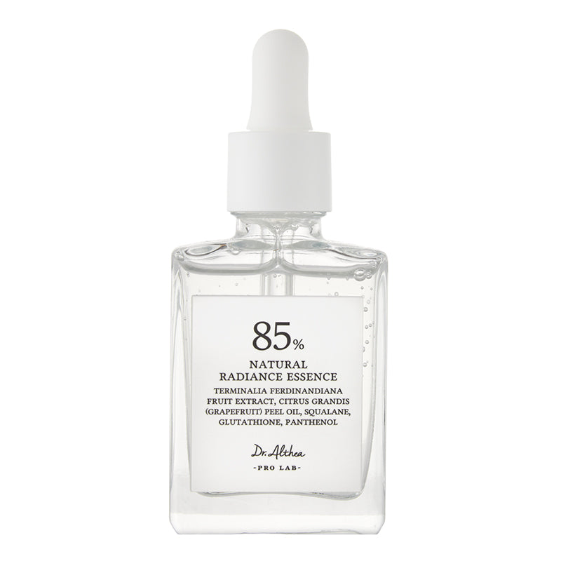 Dr. Althea Natural Radiance Essence – sejas esence ādas mirdzuma, mitrināšanas uzlabošanai un toņa izlīdzināšanai.