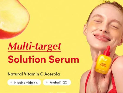 Eqqualberry Vitamin Illuminating Serum - izgaismojošs serums sejai pigmentācijas mazināšanai un ādas toņa izlīdzināšanai.