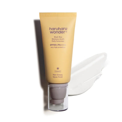 Haruharu Wonder Black Rice Moisture AiryFit Daily Sunscreen SPF50+/PA++++ | mitrinošs saules aizsargkrēms ar melno rīsu ekstraktu