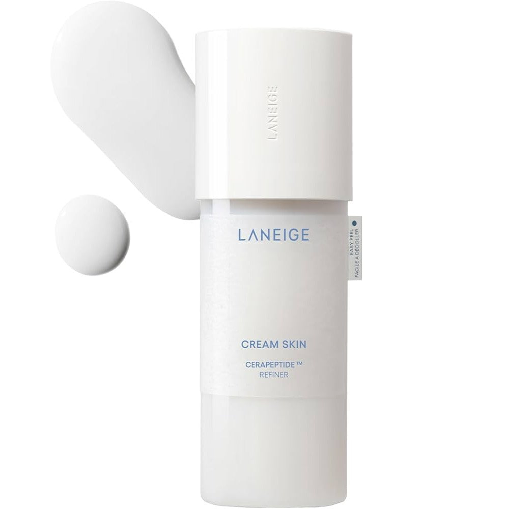 Laneige Cream Skin Cerapeptide Refiner - mitrinošs un ādas dabisko aizsargbarjeru atjaunojošs sejas toniks ar keramīdiem un peptīdiem.