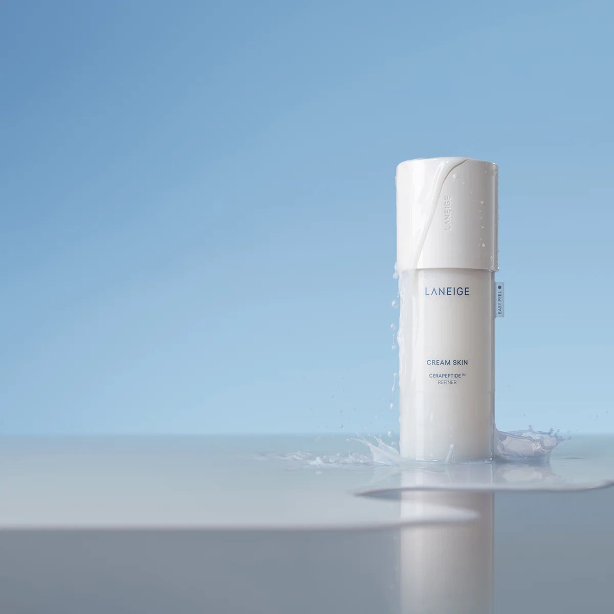 Laneige Cream Skin Cerapeptide Refiner - mitrinošs un ādas dabisko aizsargbarjeru atjaunojošs sejas toniks ar keramīdiem un peptīdiem.