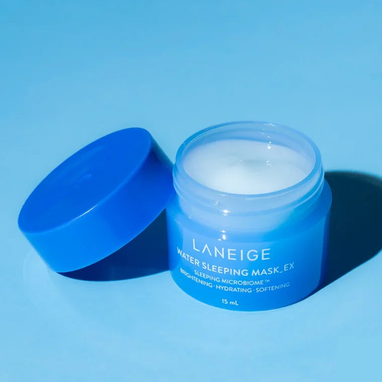 Laneige Water Sleeping Mask - nakts sejas maska ādas mitrināšanai un barošanai, mirdzumam un atjaunošanai nakts laikā.