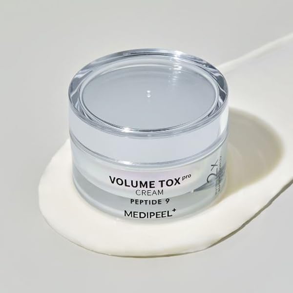 MEDI-PEEL Peptide 9 Volume Tox Cream PRO pretnovecošanās sejas krēms ar peptīdiem ādas elastībai, grumbu mazināšanai un intensīvai mitrināšanai.