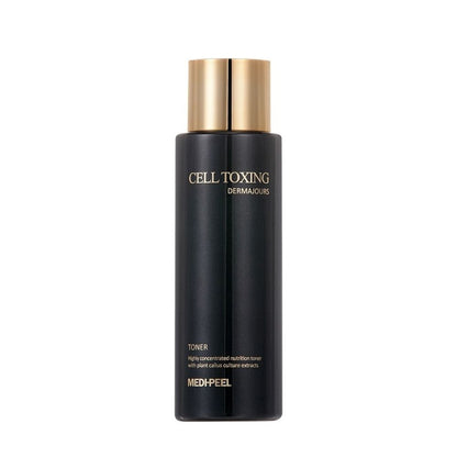 Medi-Peel Cell Toxing Dermajours Anti-Aging Toner – pretnovecošanās toneris ādas tvirtumam, gludumam un mirdzumam.