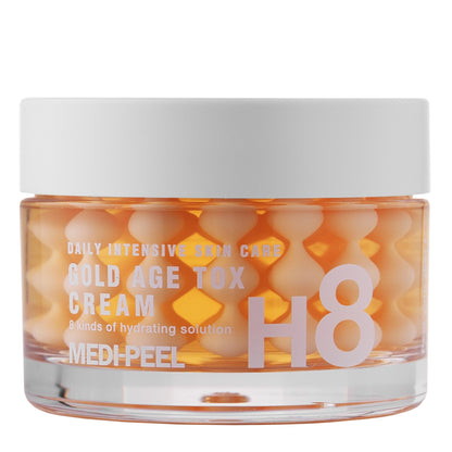 Medi-Peel Gold Age Tox H8 Cream | pretnovecošanās krēms kapsulās ar zīdtārpiņa ekstraktu