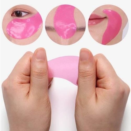 Medi-Peel Hyaluron Rose Peptide 9 Ampoule Eye Patch mitrinoši acu patči ar rozes ekstraktu un peptīdiem smalko grumbiņu mazināšanai.