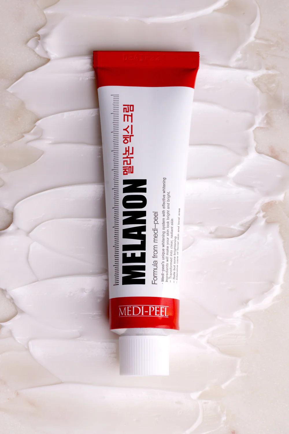 Medi-Peel Melanon X krēms – sejas krēms pigmentācijas mazināšanai un ādas toņa izlīdzināšanai.