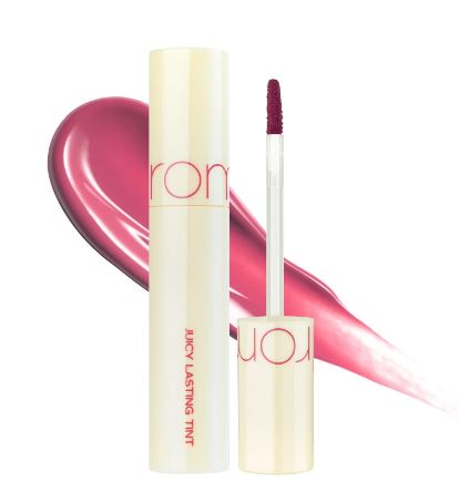 Romand Juicy Lasting Tint - lūpu tinte ar aplikatoru un ilgnoturīgu, spīdīgu efektu. Vēss vīģu tonis.