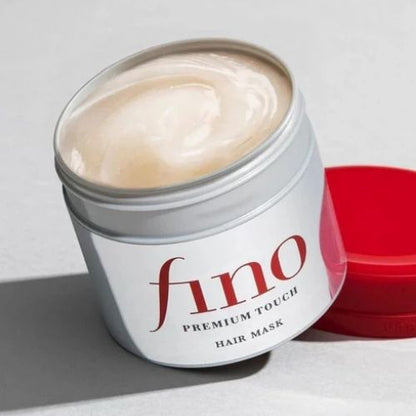 Shiseido Fino Premium Touch Hair Mask matu maska dziļai matu barošanai, mitrināšanai, atjaunošanai un spīduma piešķiršanai bojātiem matiem.