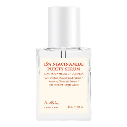 Dr.Althea Pro Lab 15% Niacinamide Purity Serum niacinamīda serums